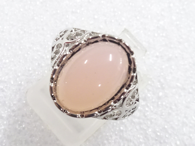 JAPANESE KIMONO / ANTIQUE COLORED STONE RING (SIZE 11)
